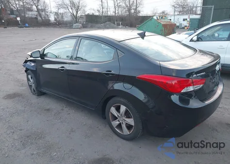 2013 Hyundai Elantra Gls from USA, damaged, VIN 5NPDH4AE1DH410049